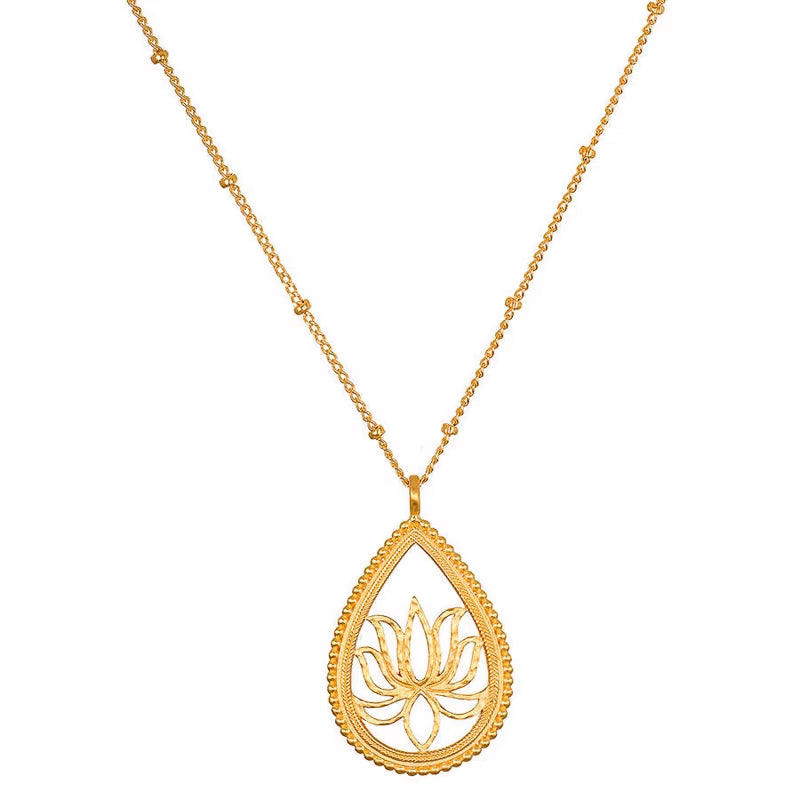 Infinite Bloom Lotus Necklace