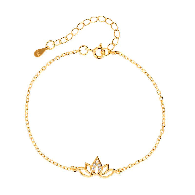 Infinite Potential Lotus Bracelet