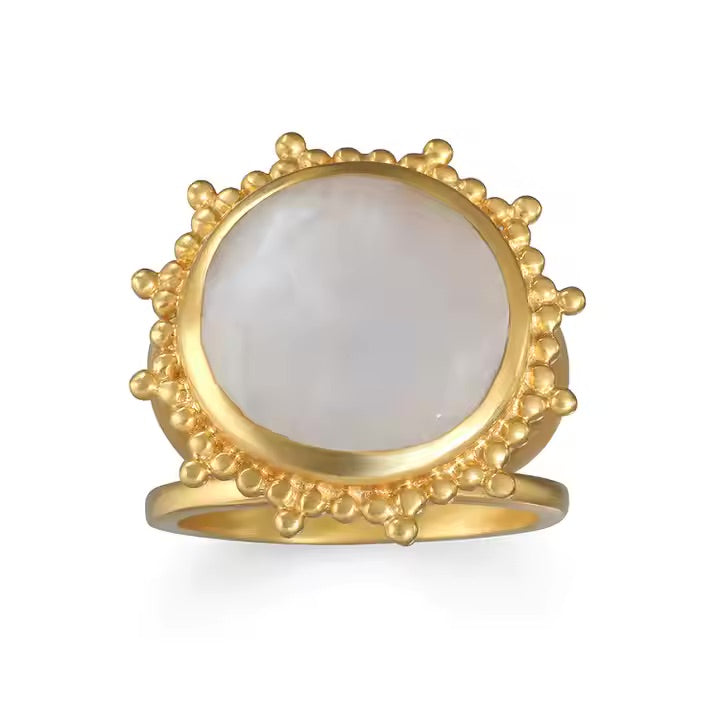 Embrace the Dream Moonstone Ring