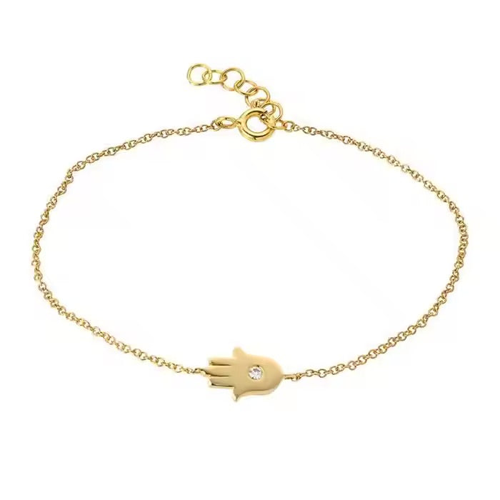 Abundant Blessings Mini Hamsa Bracelet