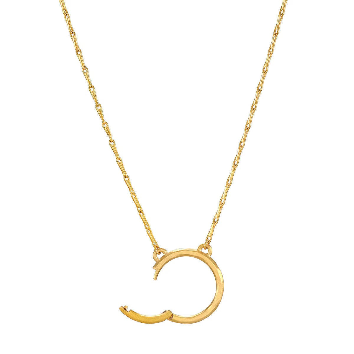 Chain Charm Holder Necklace
