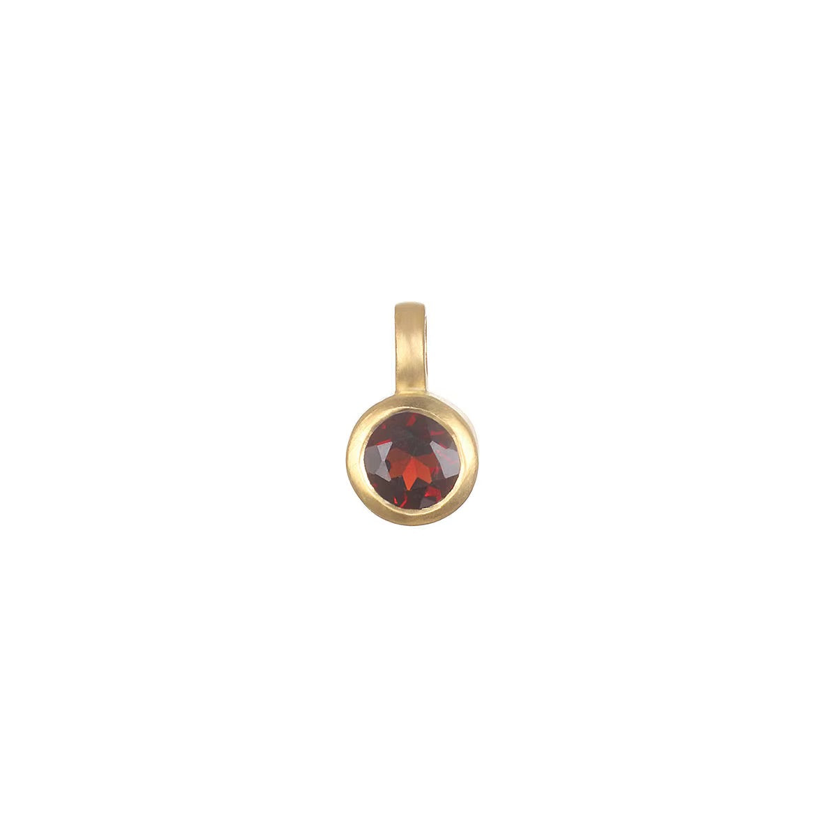 Garnet Glow Charm