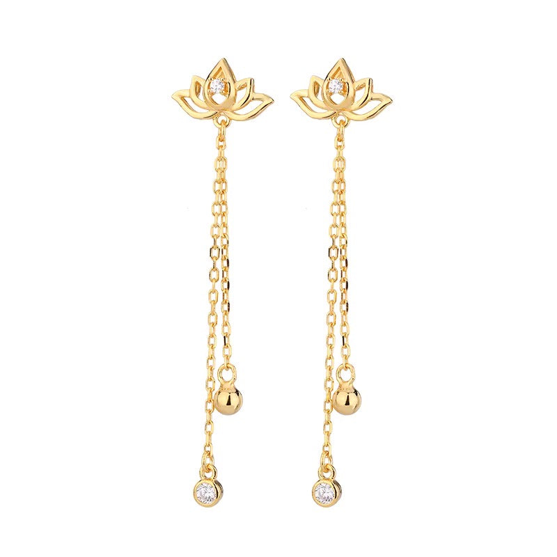 Infinite Bloom Lotus Earrings