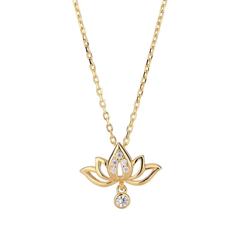 Divine Blossom Lotus Necklace