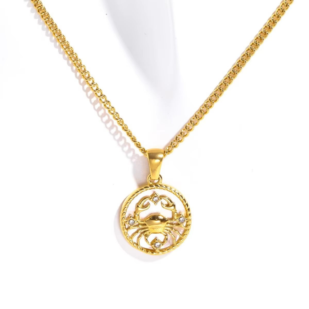 Moonlit Soul Cancer Necklace