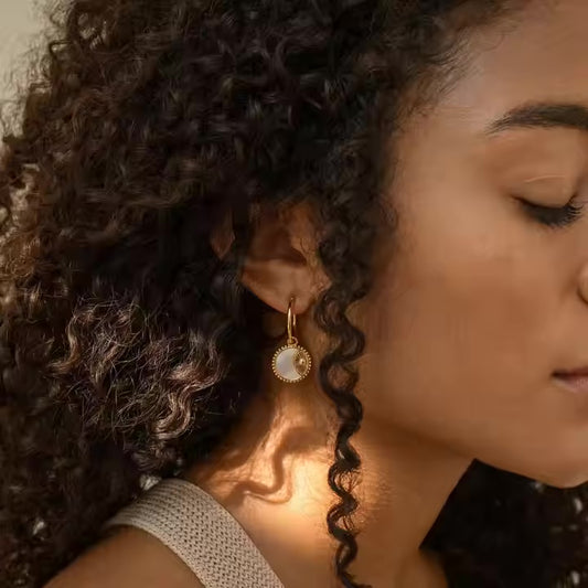 Sunrise Aura Hoops