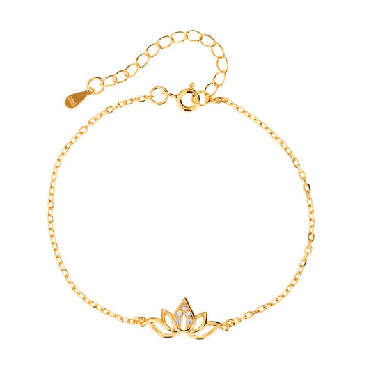 Infinite Potential Lotus Bracelet