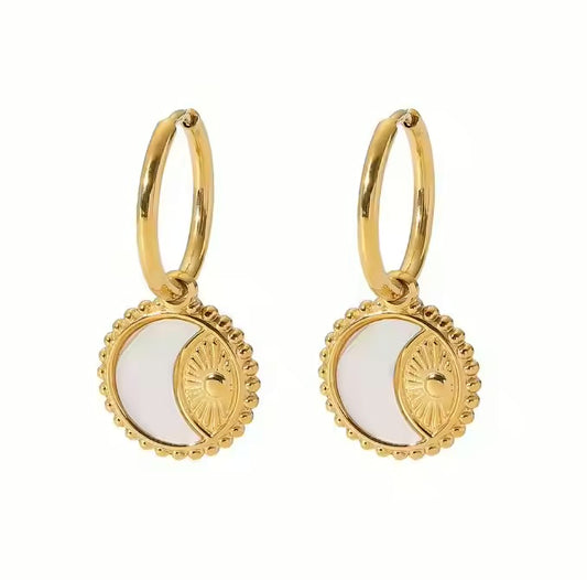 Sunrise Aura Hoops