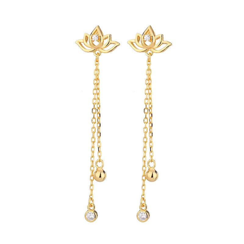 Infinite Bloom Lotus Earrings