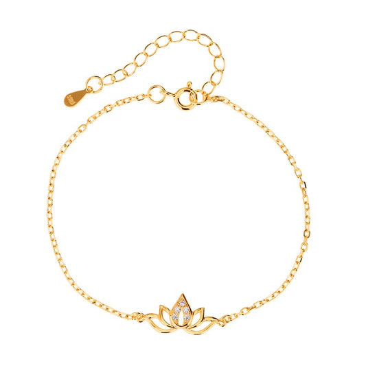 Infinite Potential Lotus Bracelet