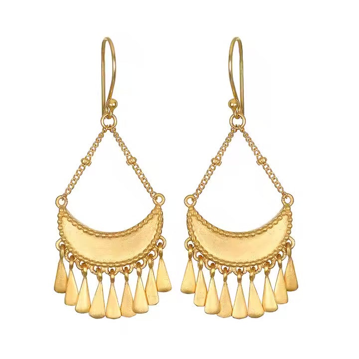 Ethereal Moon Chime Earrings