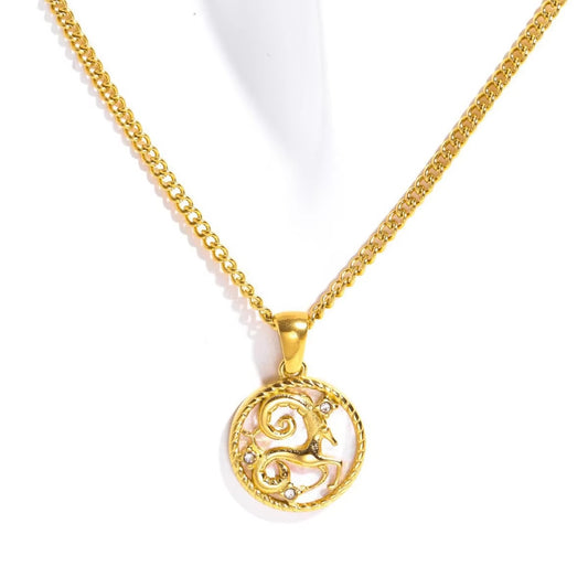 Emblem of Courage Aries Necklace