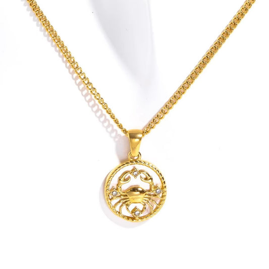 Moonlit Soul Cancer Necklace