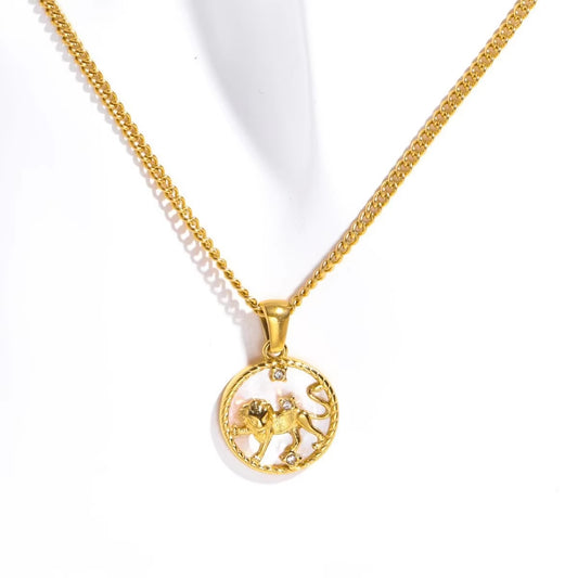 Solar Majesty Leo Necklace