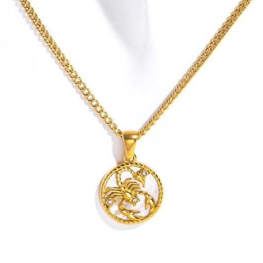 Mystic Depth Scorpio Necklace