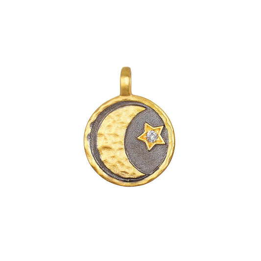 Mystic Moon &amp; Star Charm